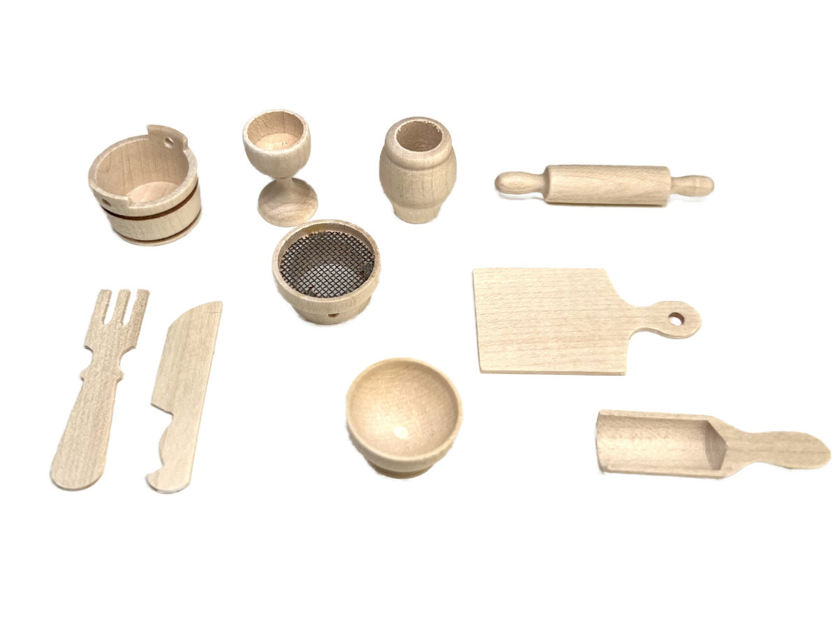 Miniatur Küchenwerkzeug Set