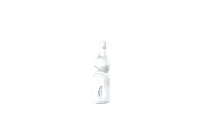 Miniatur Wsserflasche durchsichtig