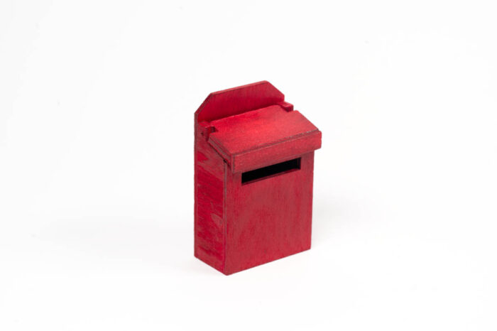 Briefkasten Wichteltür, Rot