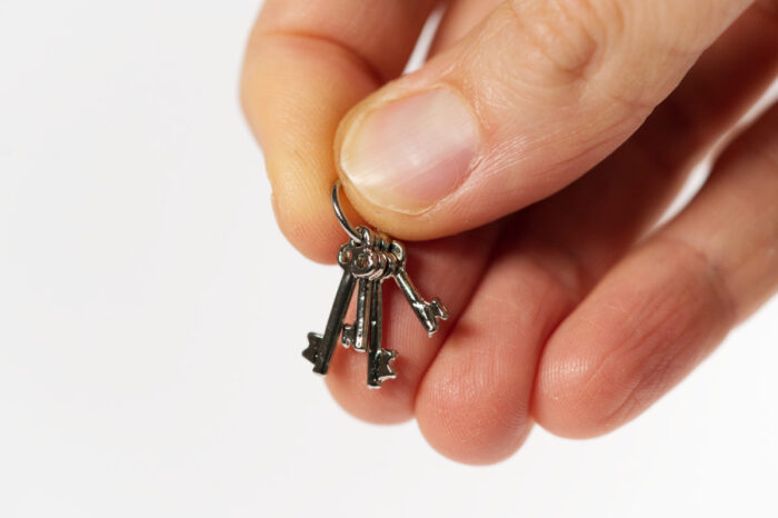 Miniatur Schlüsselbund, Zubehör Wichteltür