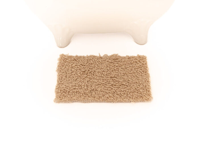 Badezimmermatte, Vorlege Badewanne, Beige