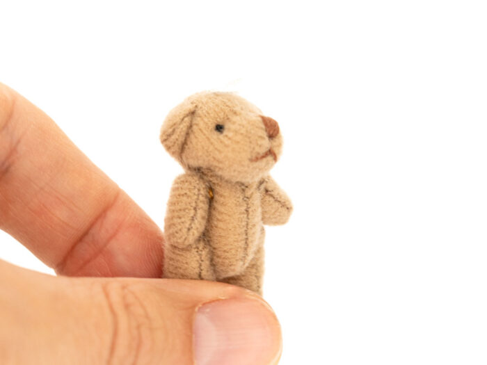 Miniatur Teddy, bewegliche Arme und Beine