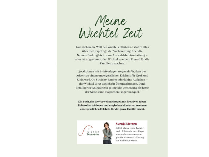 Meine Wichtel Zeit, Klappentext