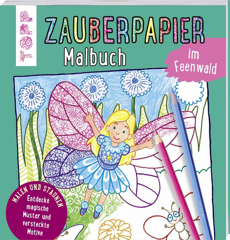 Zauberpapier Malbuch im Feenwald