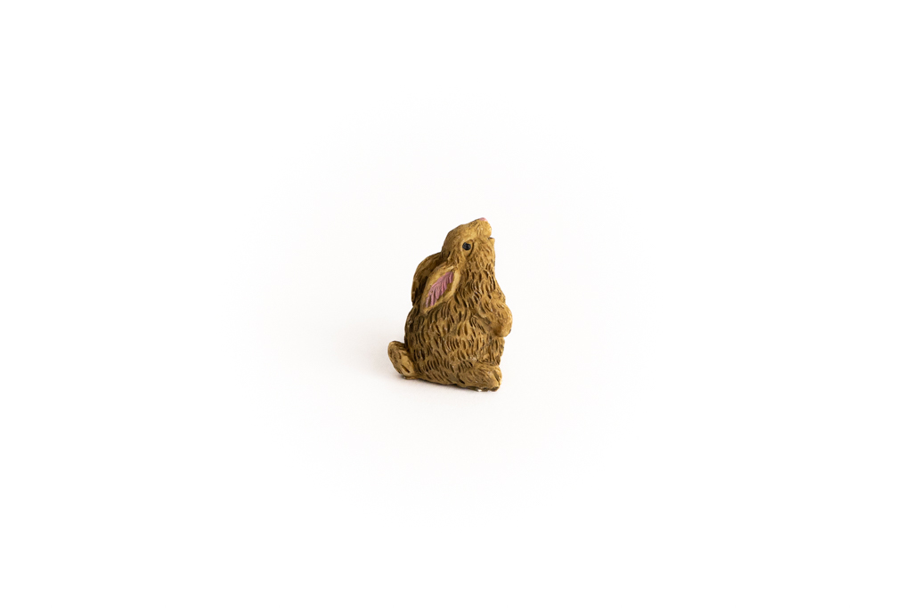 Miniatur Hase aus Polyresin