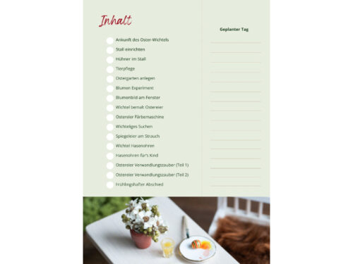 E-Book INhaltsverzeichnis Oster Wichtel Streiche