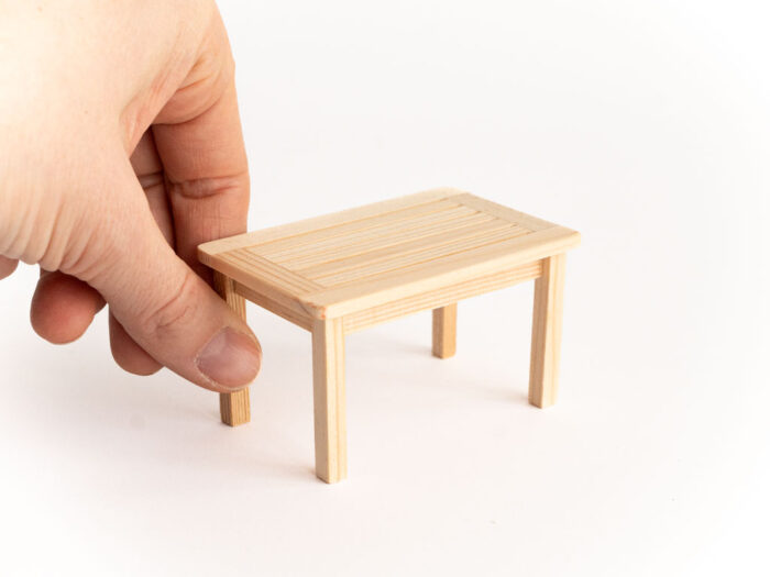 Miniatur Tisch, Natur