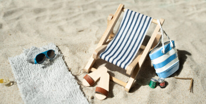 Produkt Set "Strand - blau"