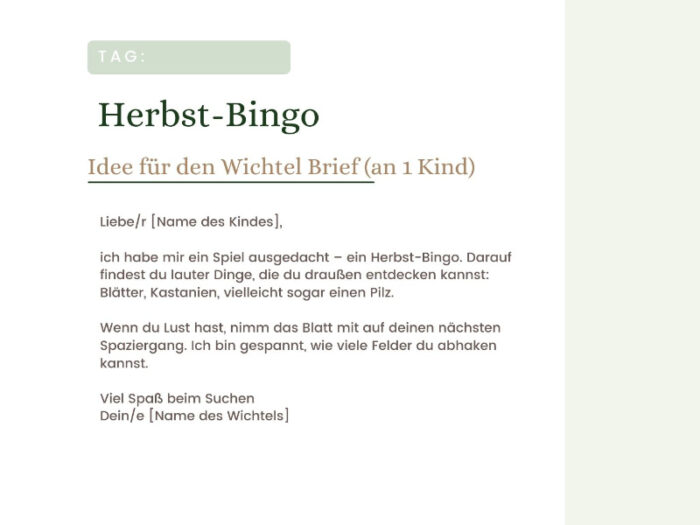 Wichtelstreiche - Herbst, 16 Aktionen [Digital] – Bild 4