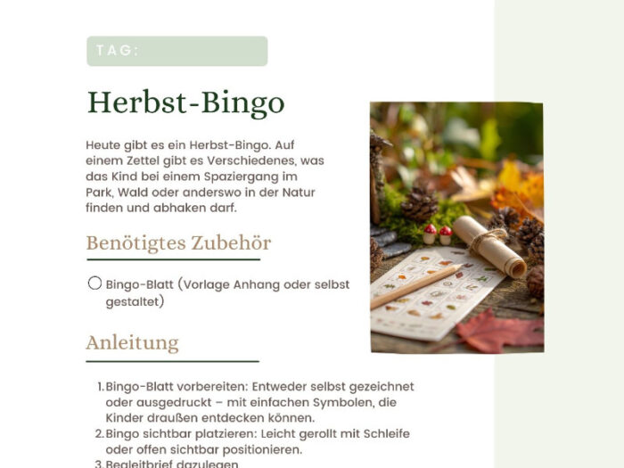 Wichtelstreiche - Herbst, 16 Aktionen [Digital] – Bild 3
