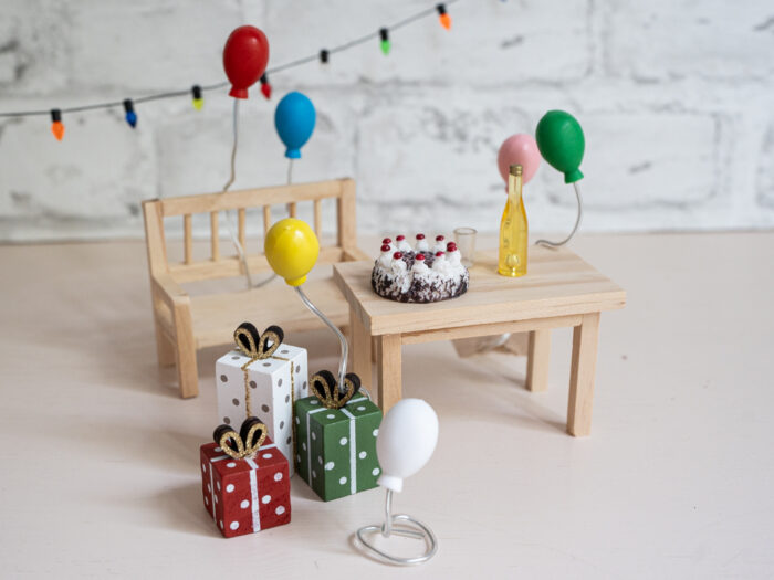 Wichtelzubehör Set Geburtstag